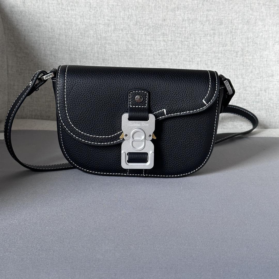Mini Saddle Messenger Bag with Flap