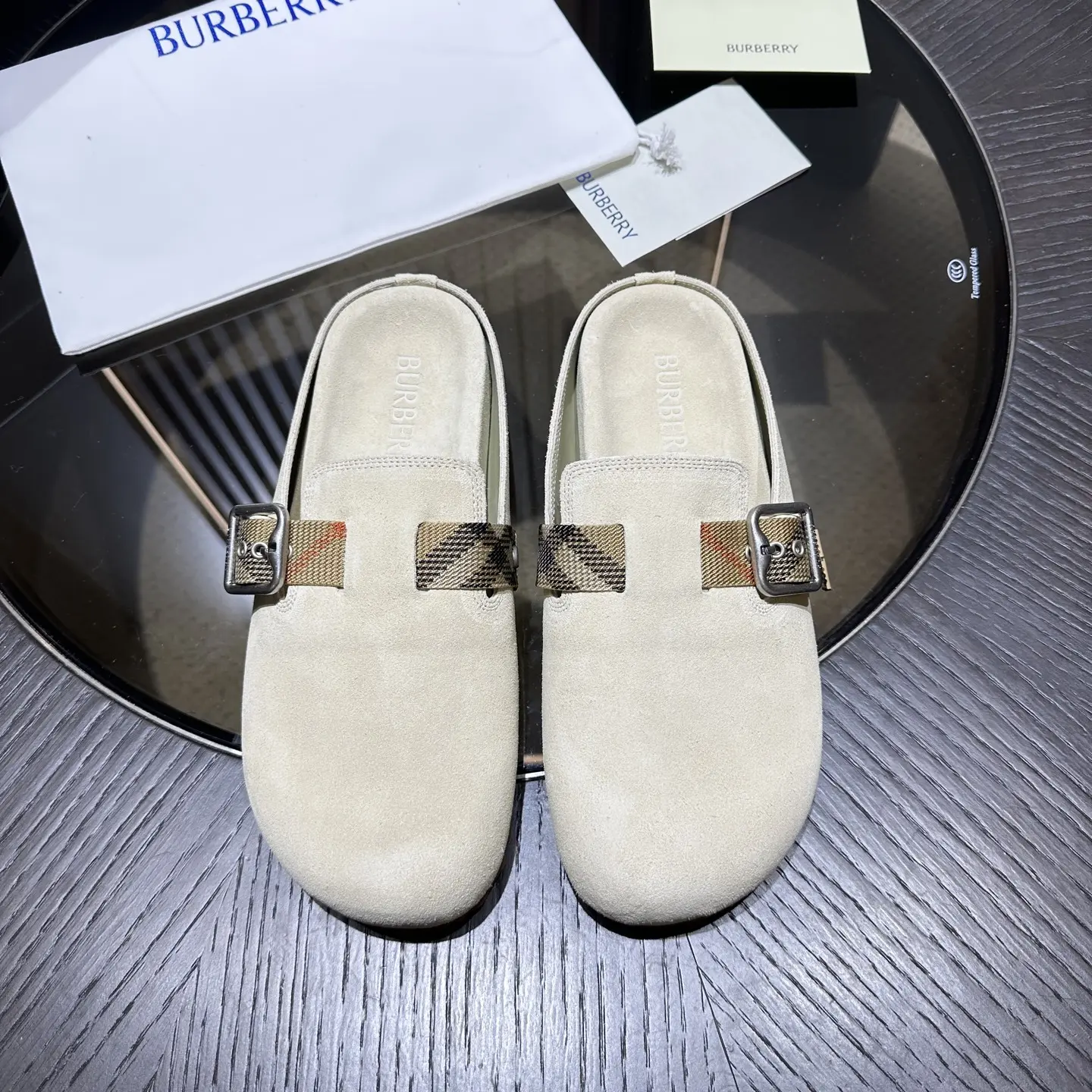Dép Nam Burberry