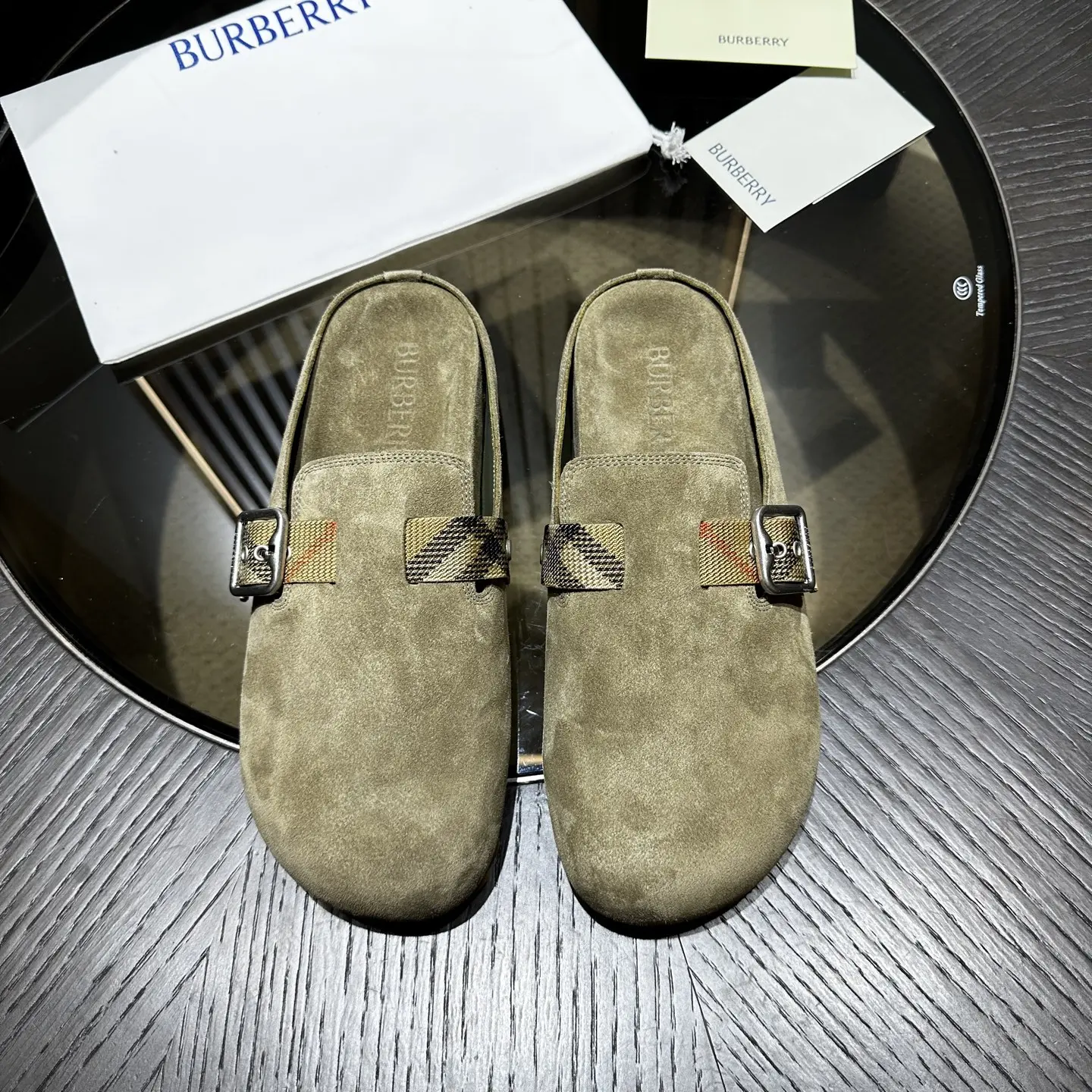 Dép Nam Burberry